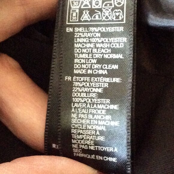 Love 21 Black Shift Dress Size M NWT - Picture 3 of 10